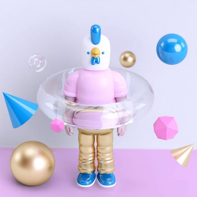 chicken-Cinema4D