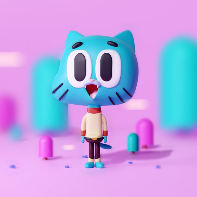 gumball-3D-Blender